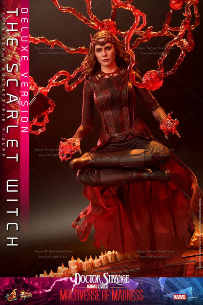 HOTTOYS HT MMS652 MMS653 Collection 1/6 The Scarlet Witch Action Figure Doctor Strange 2 Movie Delicate 12" Full Set Soldier