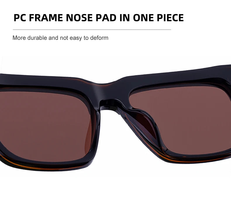 Oversized Classic Square Sunglasses Men 2025 Luxury Brand Design Vintage Trendy Rero Sun Glasses For Male Driving Eyewear UV400