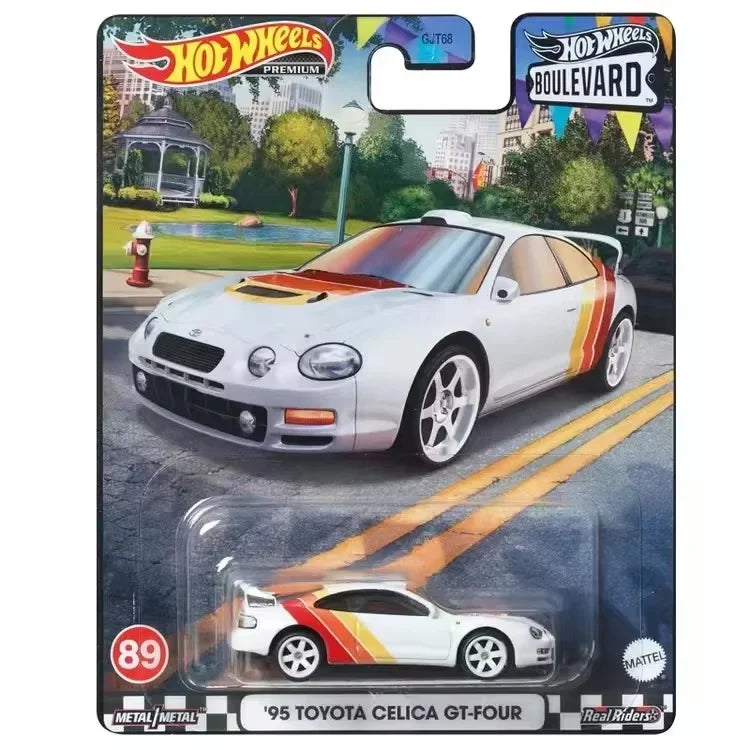 Hot Wheels Car Model Hxd63 Car Culture Fast & Furious Alloy Hw Car Model Garden Avenue Iron Bottom Rubber Tire Custom Gift Toys