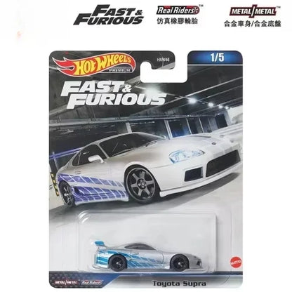 Original Hot Wheels Premium Car Fast & Furious Kid Toys for Boys 1/64 Diecast Toyota Supra 1991 BMW M5 Lamborghini Gallardo Gift