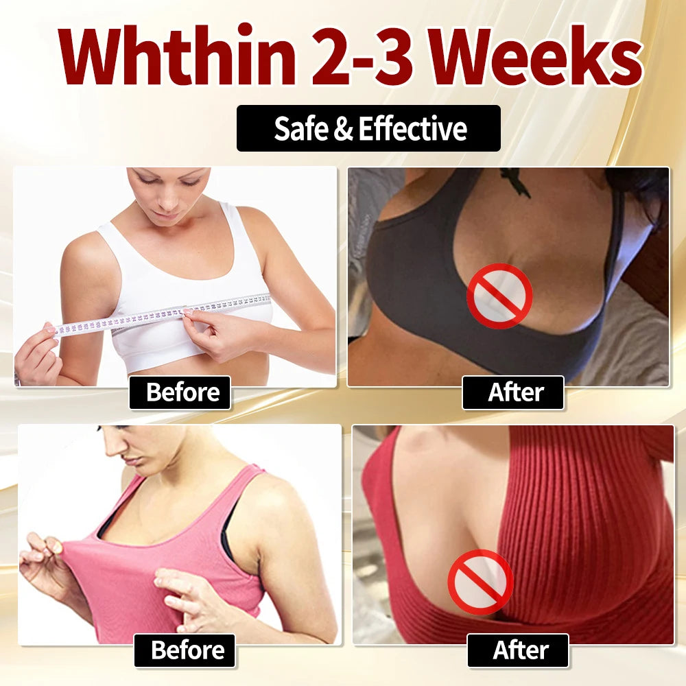 Pure Natural Breast Growth Oil Nourishing Massage Oil Enhanced Volume Shape
