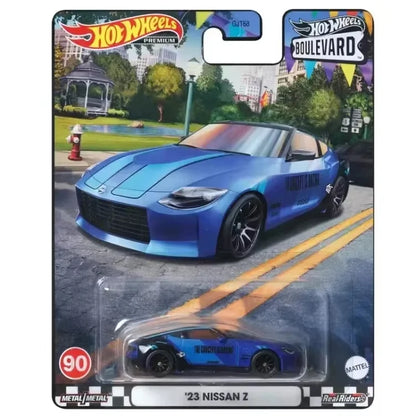 Hot Wheels Car Model Hxd63 Car Culture Fast & Furious Alloy Hw Car Model Garden Avenue Iron Bottom Rubber Tire Custom Gift Toys