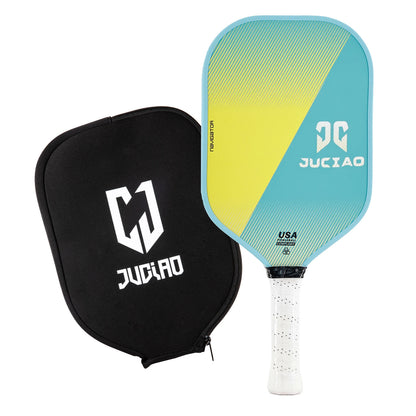 Pickleball Paddle Carbon Fiber Surface (CFS) High Grit & Spin with 16MM Polypropylene Honeycomb Core Suitable For Beginners