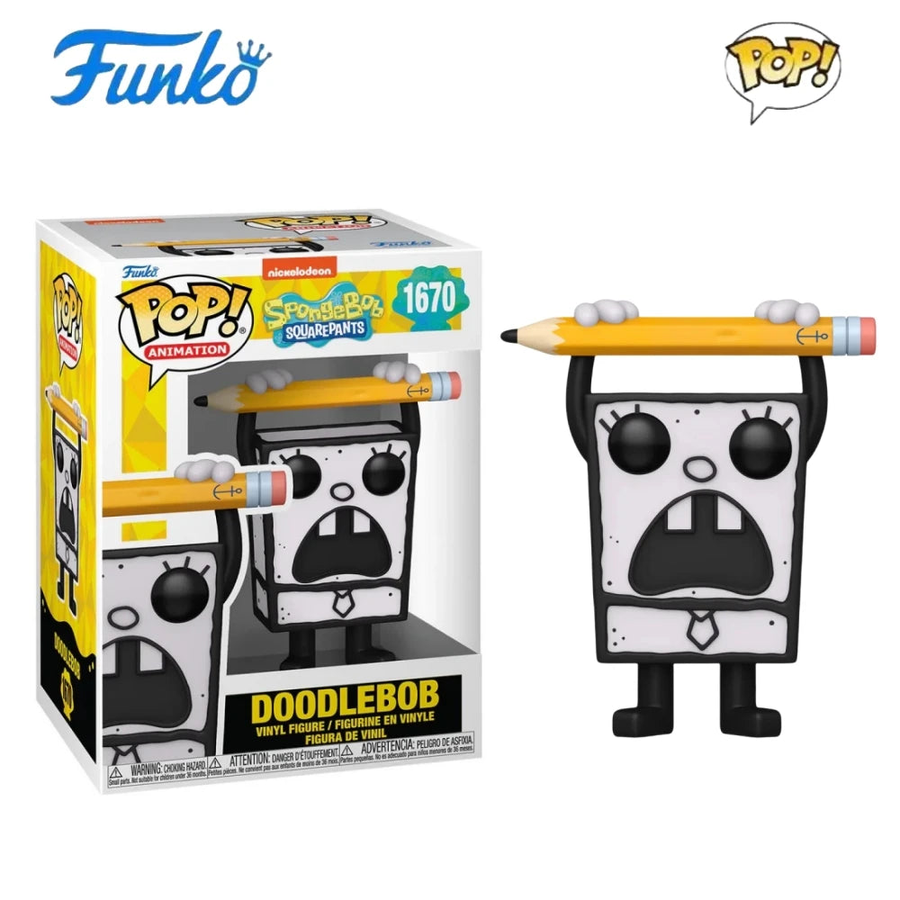 SpongeBob SquarePants And Patrick Star Figures#1666 1668 1669 1670 Funko Pop Vinyl Figure Collectible Limited Edition Toy Gift