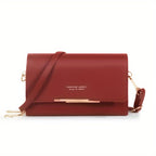 Women's Small Messenger Shoulder Bag Mobile Phone Bag Card Holder Wallet Handbag