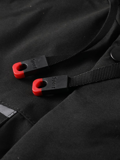 Men's Fashion Casual Windbreaker Bomber Jacket Coat, Outdoor Waterproof Thin Jacket For Spring & Fall