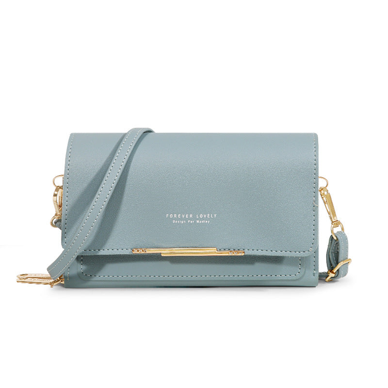 Women's Small Messenger Shoulder Bag Mobile Phone Bag Card Holder Wallet Handbag