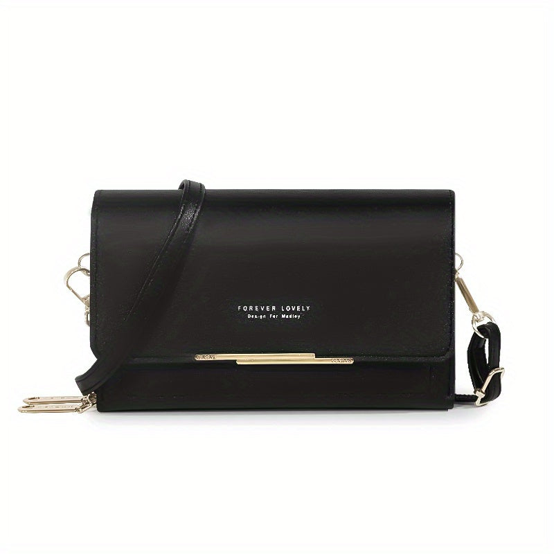 Women's Small Messenger Shoulder Bag Mobile Phone Bag Card Holder Wallet Handbag
