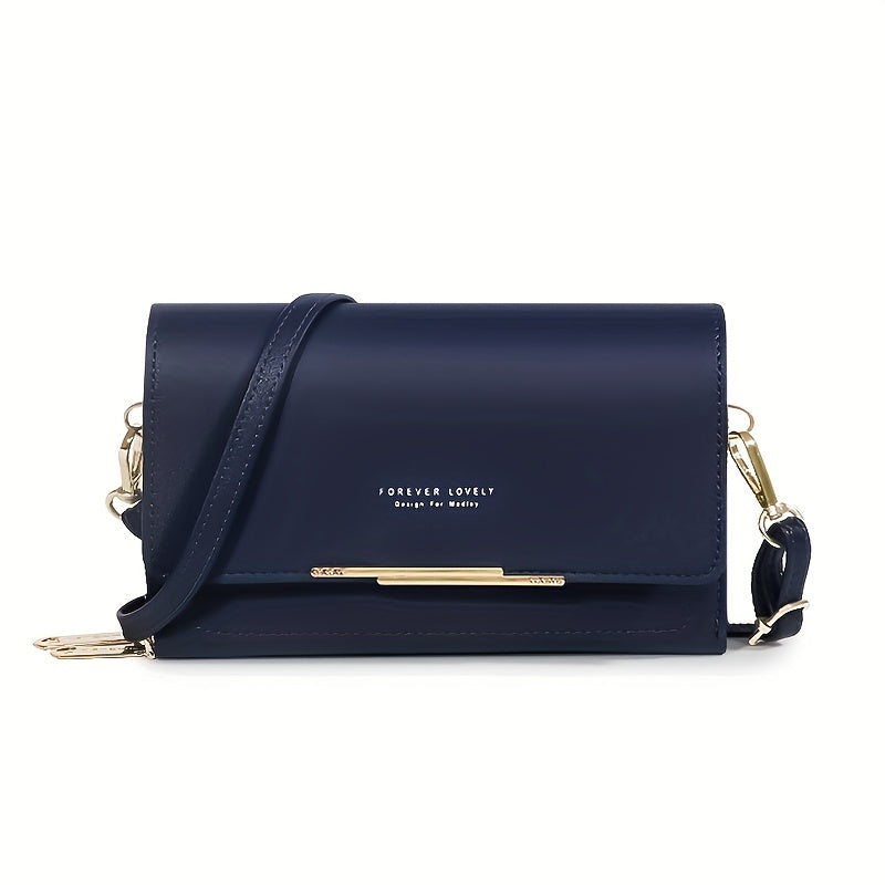 Women's Small Messenger Shoulder Bag Mobile Phone Bag Card Holder Wallet Handbag