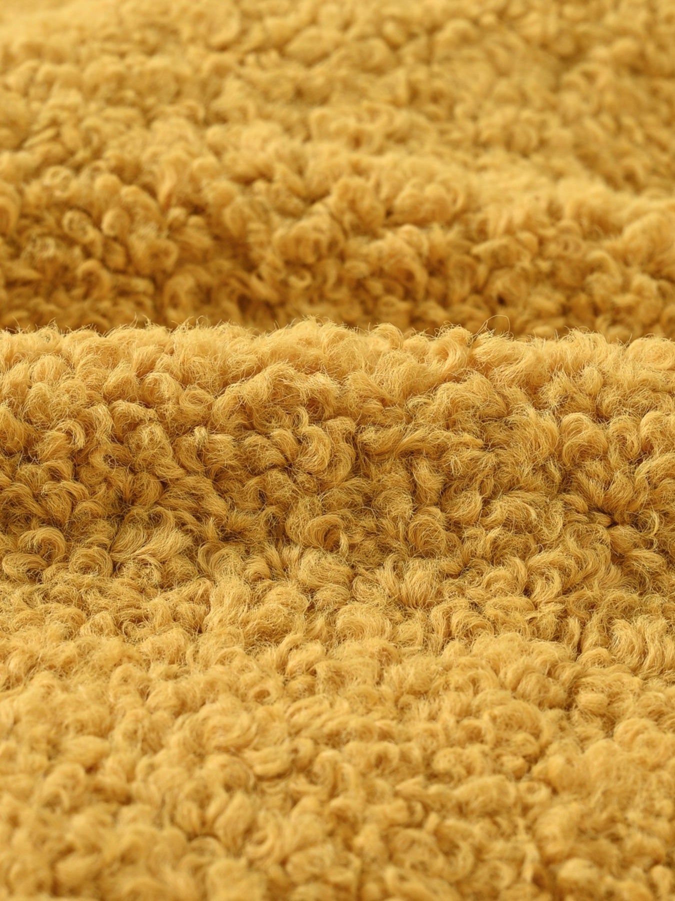 [Cozy Fleece Jacket] Cozy Fleece Jacket for Girls - Two-Tone Color Block with Plush Lining, Long Sleeves & Button Front, Casual Korean Style Winter Outerwear | Button-Up Front Jacket | Plush Lining Jacket